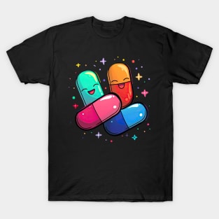 Easier to swallow than reality! v2 (no text) T-Shirt